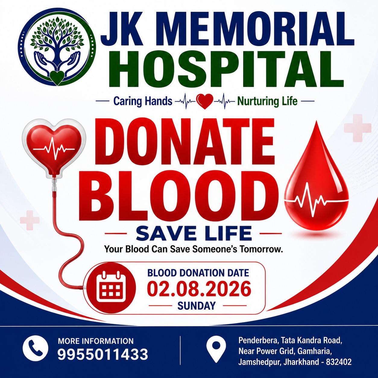 Blood Donation Camp - JK Memorial Hospital